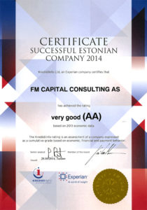 Certificate AA 2014